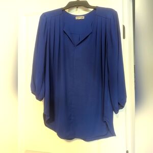 Chic Navy Women's Blouse